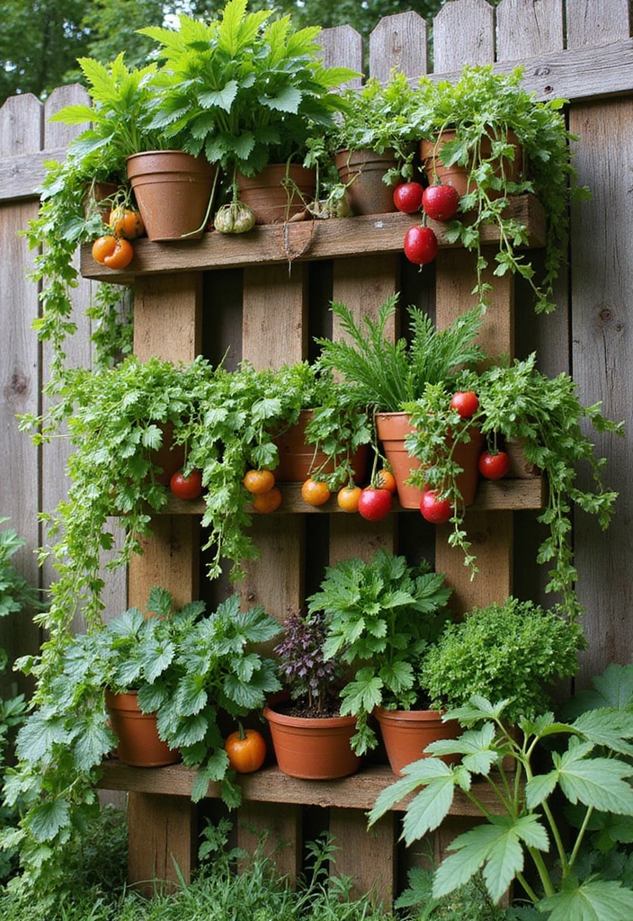 30 Stunning Backyard Vegetable Garden Designs That Even Beginners Can Nail! - 2. Vertical Garden Oasis