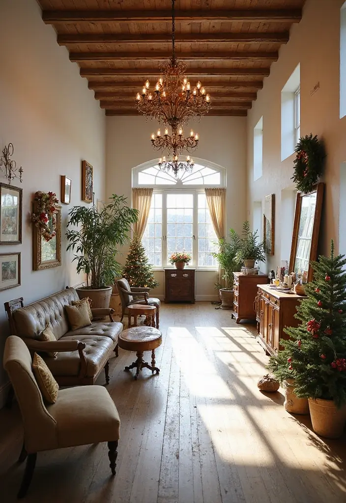 30 Stunning Open Floor Plan Ideas That Will Transform Your Living Room and Kitchen! - 29. Seasonal Decor: A Constant Refresh