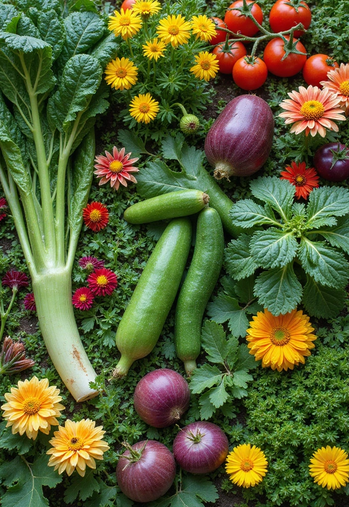 30 Stunning Vegetable Garden Layout Designs That Will Transform Your Backyard! - 7. Companion Planting Layout