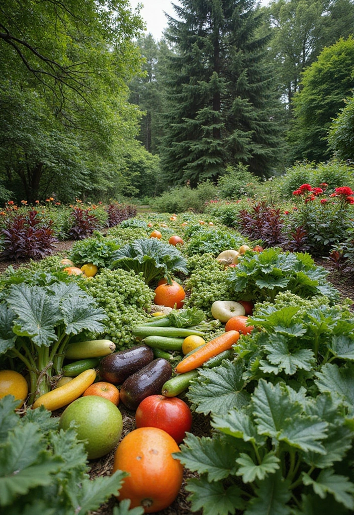 30 Stunning Vegetable Garden Layout Designs That Will Transform Your Backyard! - 8. Edible Landscaping