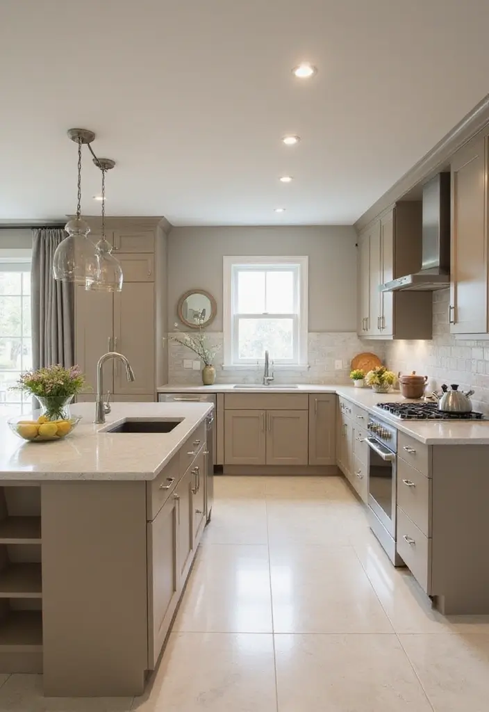 30 Stunning White Modern Kitchen Designs You Need to See to Believe! - 19. Curved Designs