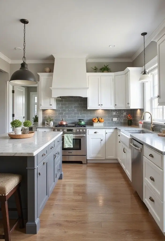 30 Stunning White Modern Kitchen Designs You Need to See to Believe! - 27. Transitional Styles
