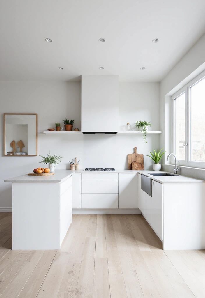 30 Stunning White Modern Kitchen Designs You Need to See to Believe! - 4. Minimalist Elegance
