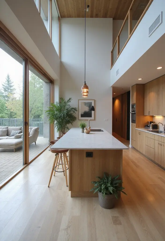 30 Stunning White Modern Kitchen Designs You Need to See to Believe! - 8. Open-Concept Layouts