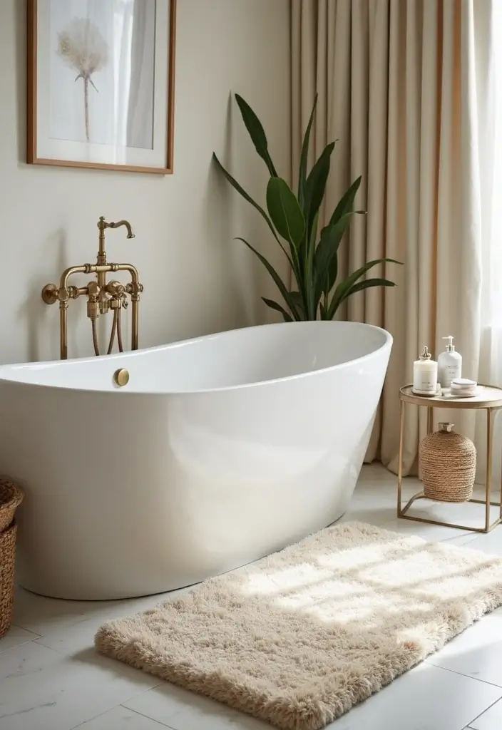 35 Spa-Inspired Bathroom Decor Ideas That Will Turn Your Home into a Zen Oasis! - 10. Luxurious Bath Accessories