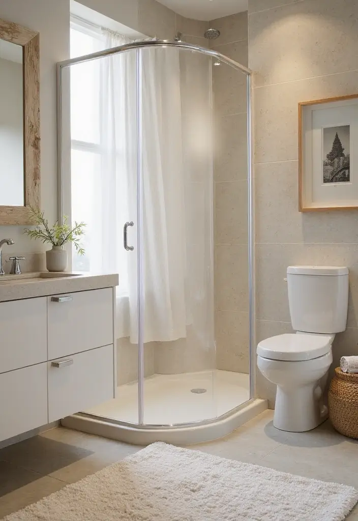 35 Spa-Inspired Bathroom Decor Ideas That Will Turn Your Home into a Zen Oasis! - 34. Shower Mats for Comfort