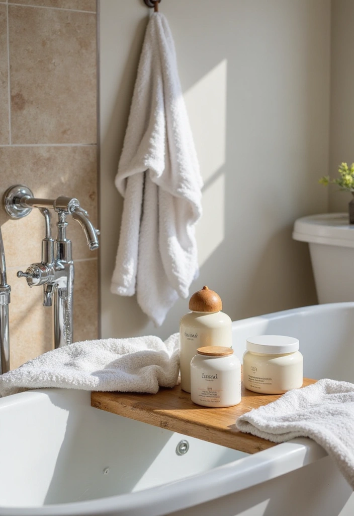 35 Spa-Inspired Bathroom Decor Ideas That Will Turn Your Home into a Zen Oasis! - 5. Spa-Style Essentials