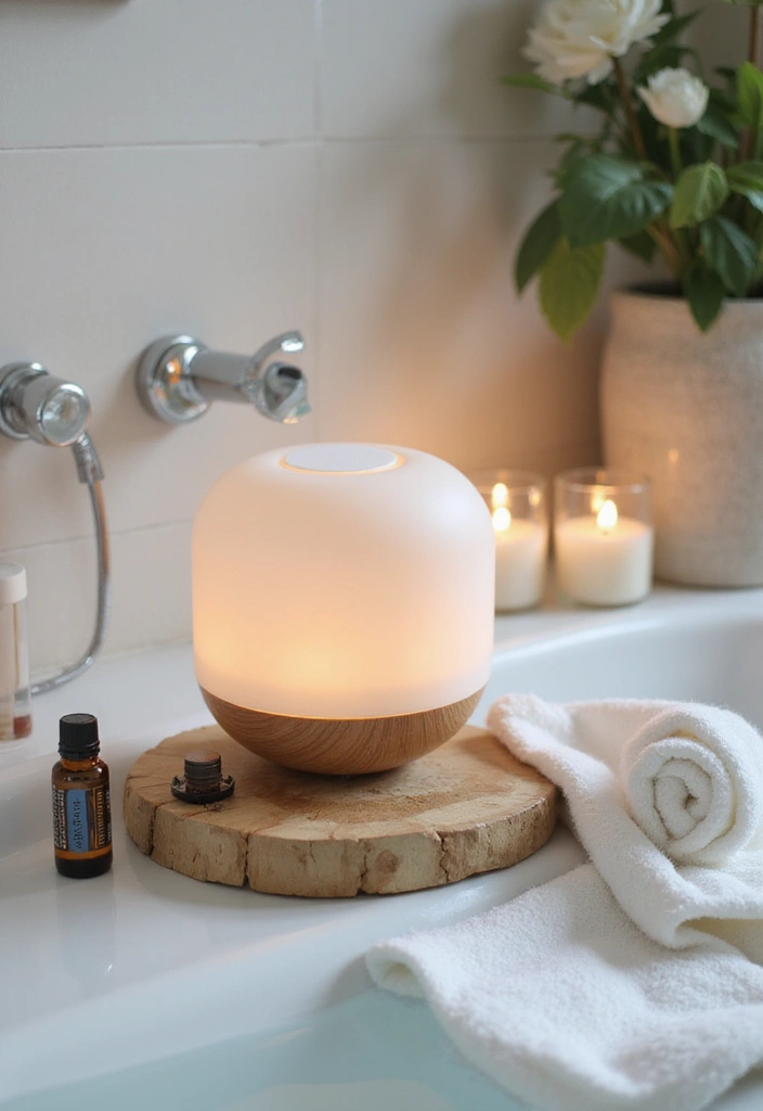 35 Spa-Inspired Bathroom Decor Ideas That Will Turn Your Home into a Zen Oasis! - 8. Aromatherapy Experience