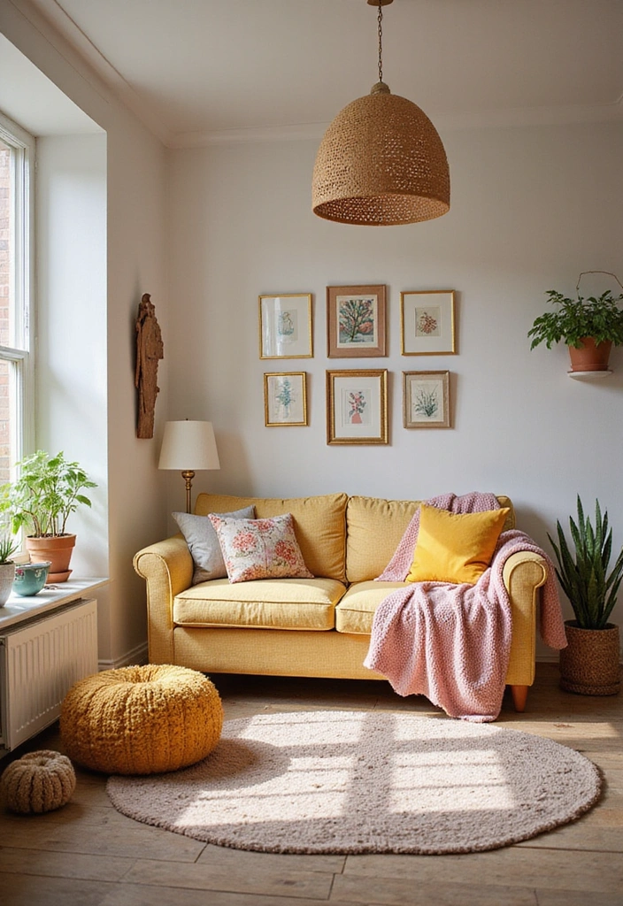 50+ Vibrant Cozy Living Room Ideas for a Fun Atmosphere - 40. Fun Themes