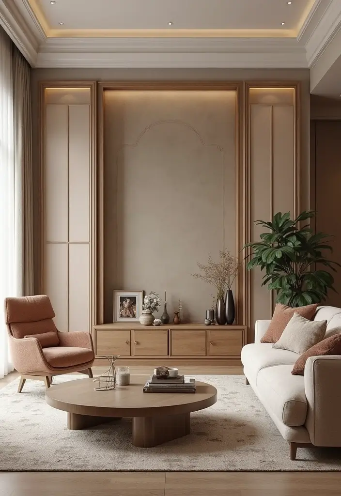 50+ Vibrant Cozy Living Room Ideas for a Fun Atmosphere - 49. Fashionable Room Dividers