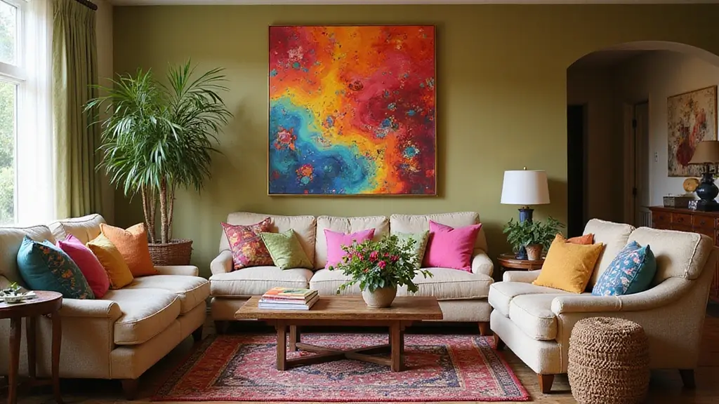 50+ Vibrant Cozy Living Room Ideas for a Fun Atmosphere - Vibe Nest