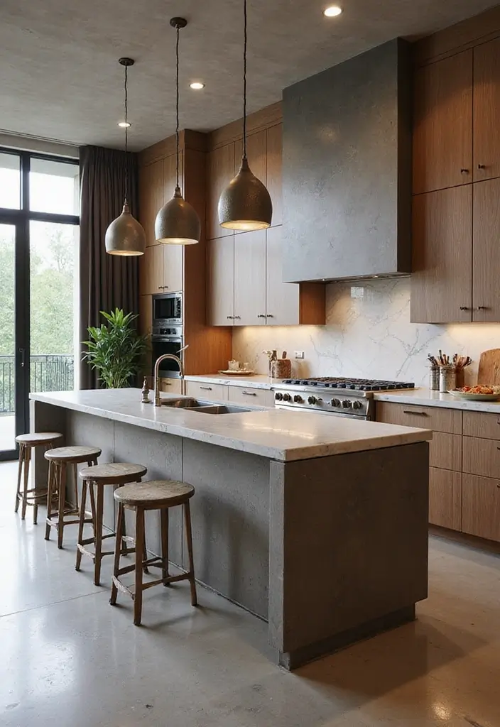 Transform Your Space: 30 Stunning Modern Luxury Kitchen Designs You’ll Adore! - 17. Large-Scale Islands