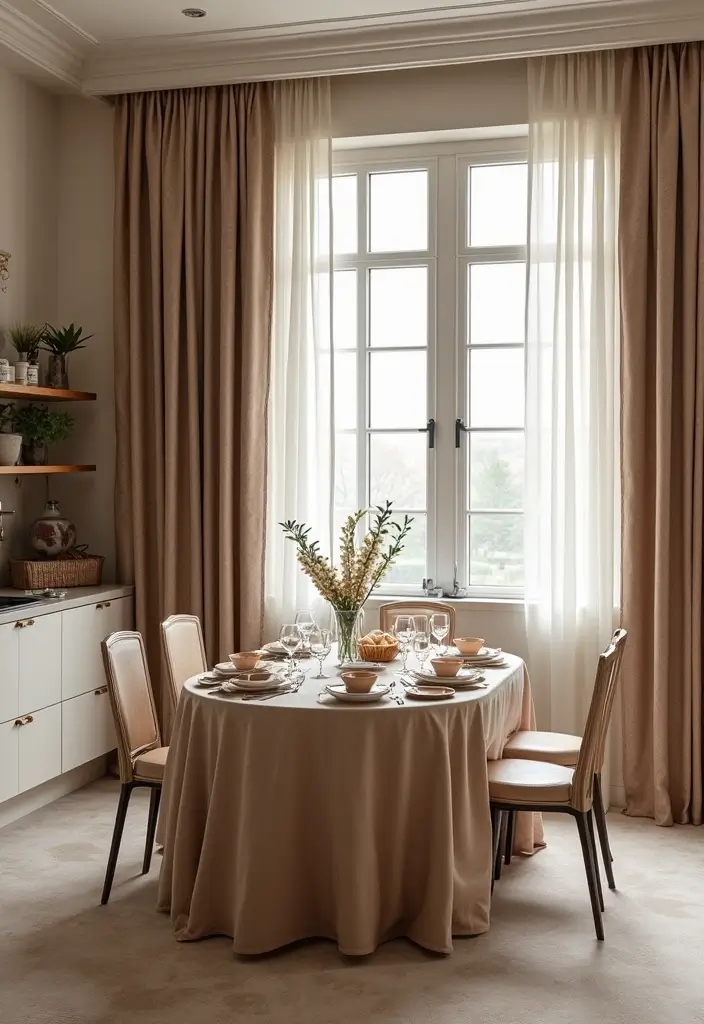 Transform Your Space: 30 Stunning Modern Luxury Kitchen Designs You’ll Adore! - 25. Elegant Textiles