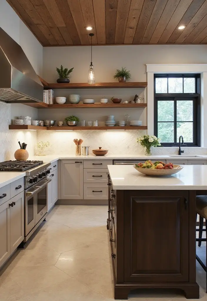 Transform Your Space: 30 Stunning Modern Luxury Kitchen Designs You’ll Adore! - 7. The Culinary Showpiece