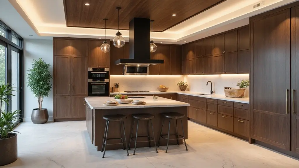 Transform Your Space: 30 Stunning Modern Luxury Kitchen Designs You’ll Adore! - Vibe Nest