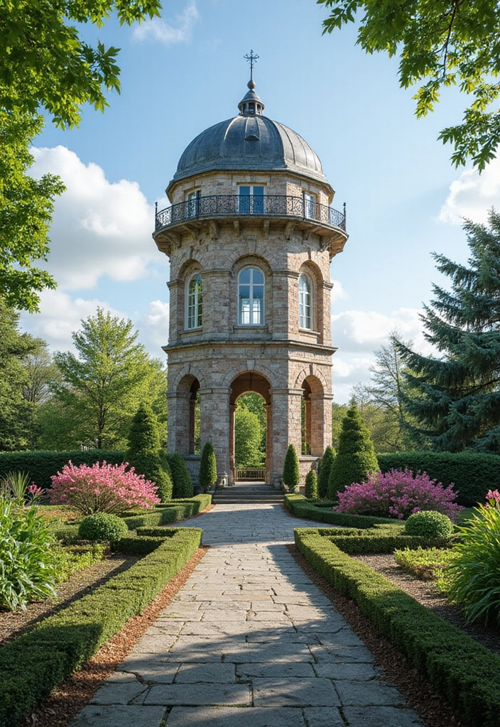 Unlock Your Creativity: 25 Roblox Game Decor Ideas to Grow a Garden Like No Other! - 20. Garden Observatory