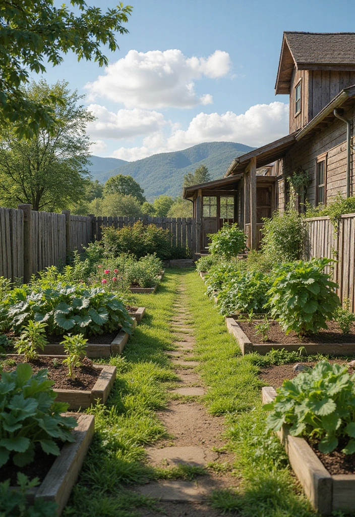 Unlock Your Creativity: 25 Roblox Game Decor Ideas to Grow a Garden Like No Other! - 5. Rustic Farmhouse Garden