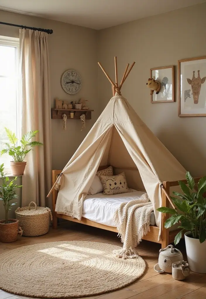 14 Kids Room Ideas That Are So Fun You'll Want to Move In (Number 3 Is Adorable!) - 1. Adventure Awaits with a Safari Theme