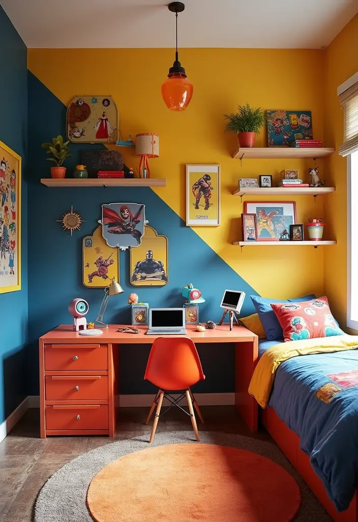 14 Kids Room Ideas That Are So Fun You'll Want to Move In (Number 3 Is Adorable!) - 11. Superhero Headquarters