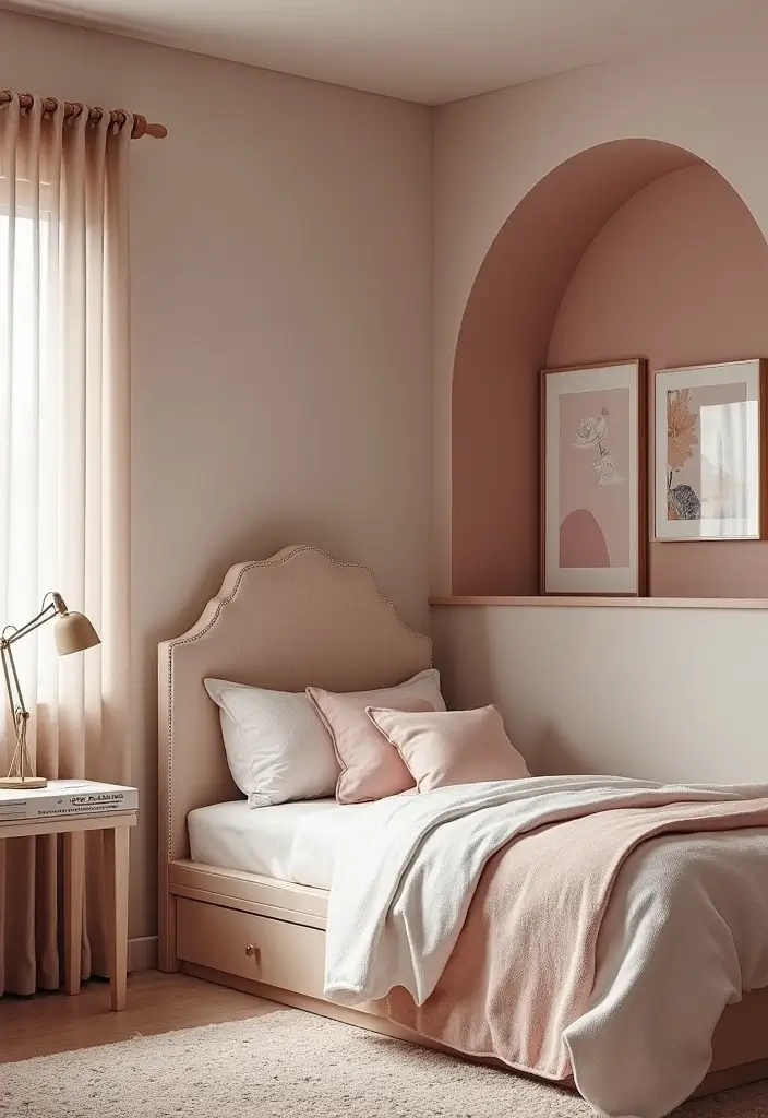 14 Kids Room Ideas That Are So Fun You'll Want to Move In (Number 3 Is Adorable!) - 13. Chic and Stylish Tween Retreat