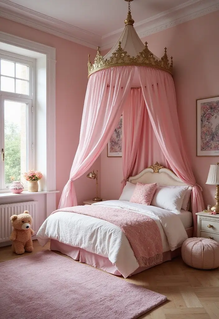 14 Kids Room Ideas That Are So Fun You'll Want to Move In (Number 3 Is Adorable!) - 8. Enchanted Castle Retreat