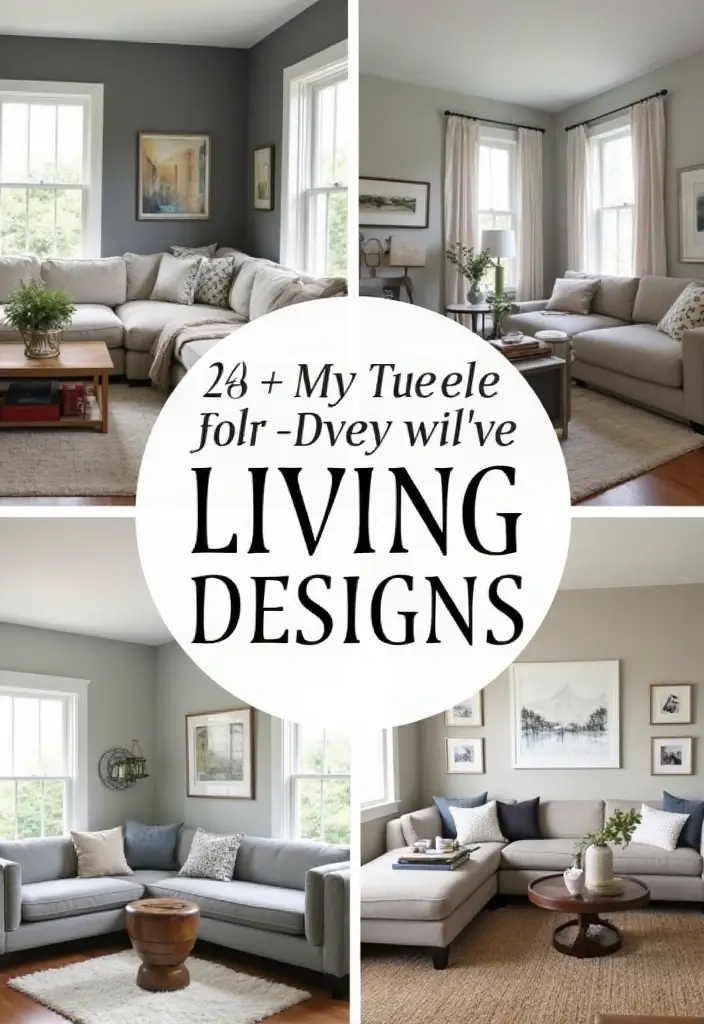 15 Living Room Paint Color Ideas That'll Transform Your Space with Grey Accent Walls and White Trim! - Conclusion