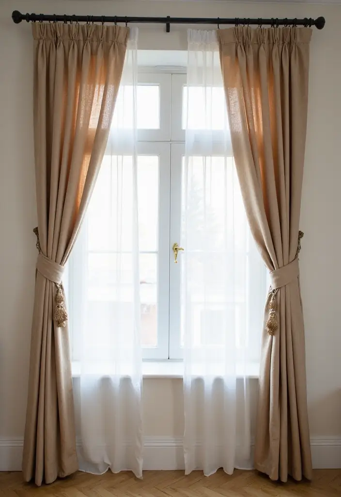 15 Room Makeover Ideas That'll Transform Your Space on a Budget (Before & After You Won't Believe!) - 14. Stylish Window Treatments