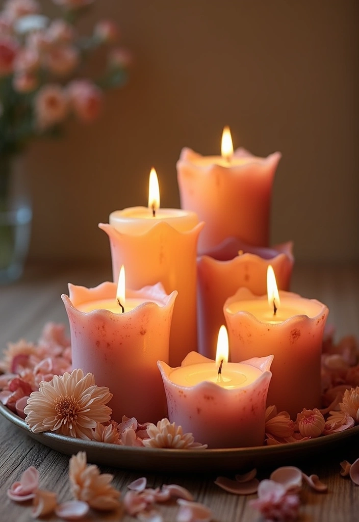 15 Stunning Living Room Romantic Date Night Decor Ideas That Will Set the Mood! - 3. Scented Candles