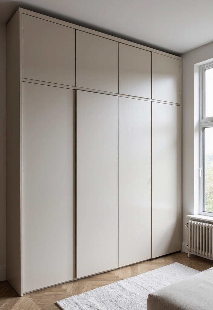 18 Built-In Cupboard Ideas for Your Living Room That Will Change Your Space Forever! - 1. Minimalist Magic