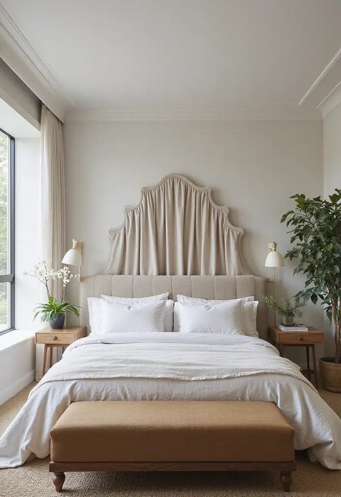 18 Romantic Decor Ideas That'll Transform Your Bedroom Into a Surprise Haven! - 11. Unique Headboard