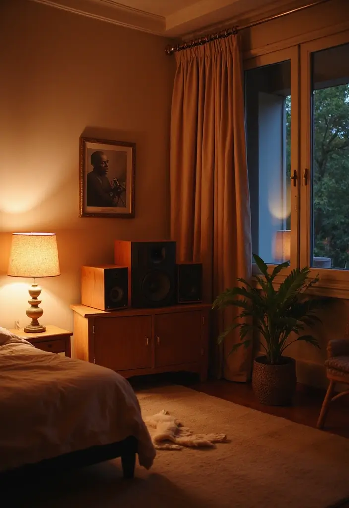 18 Romantic Decor Ideas That'll Transform Your Bedroom Into a Surprise Haven! - 15. Romantic Music Corner