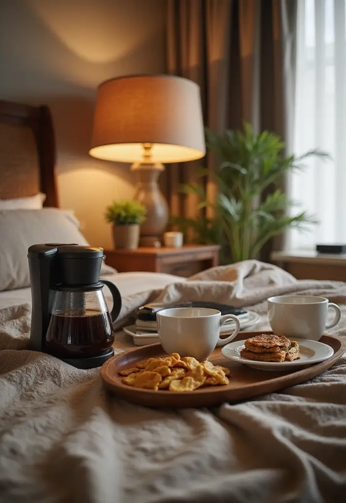 18 Romantic Decor Ideas That'll Transform Your Bedroom Into a Surprise Haven! - 17. Warm Drink Station