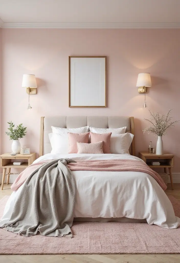 18 Romantic Decor Ideas That'll Transform Your Bedroom Into a Surprise Haven! - 7. Soft Color Palette
