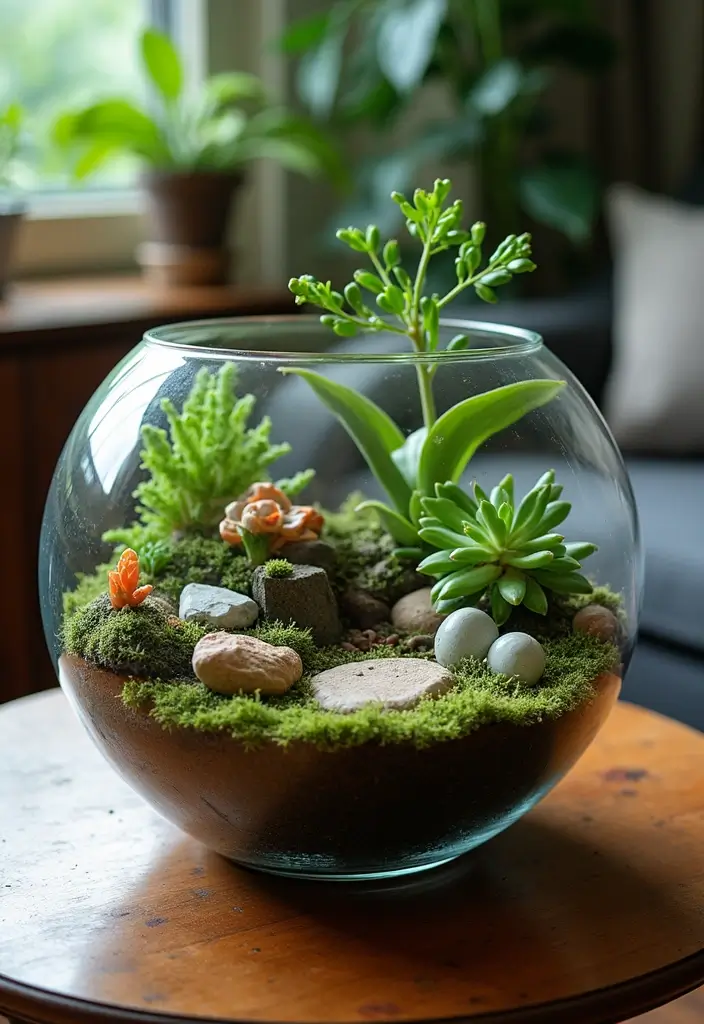 20 Aesthetic Home Gardening Ideas That Will Transform Your Space (You Won't Believe #8!) - 3. Terrarium Magic