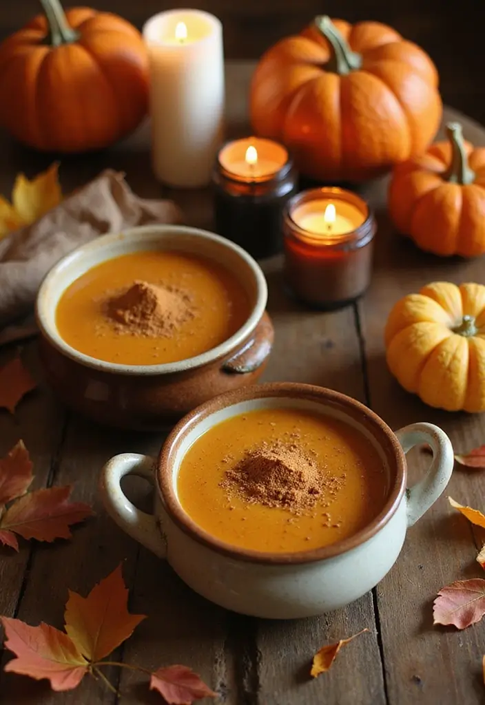 20 DIY Indoor Halloween Decor Hacks for a Pinterest-Worthy Aesthetic - 16. Pumpkin Spice Scented Decor