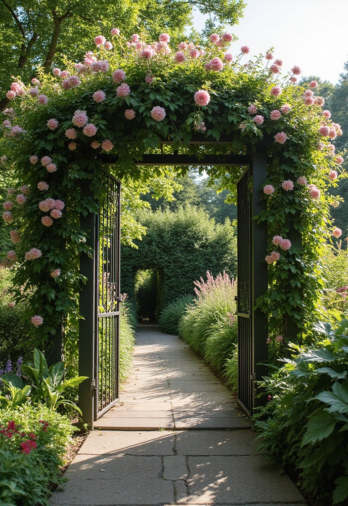 20 DIY Secret Garden Ideas to Transform Your Backyard Into a Magical Oasis - 10. Enchanted Arbors