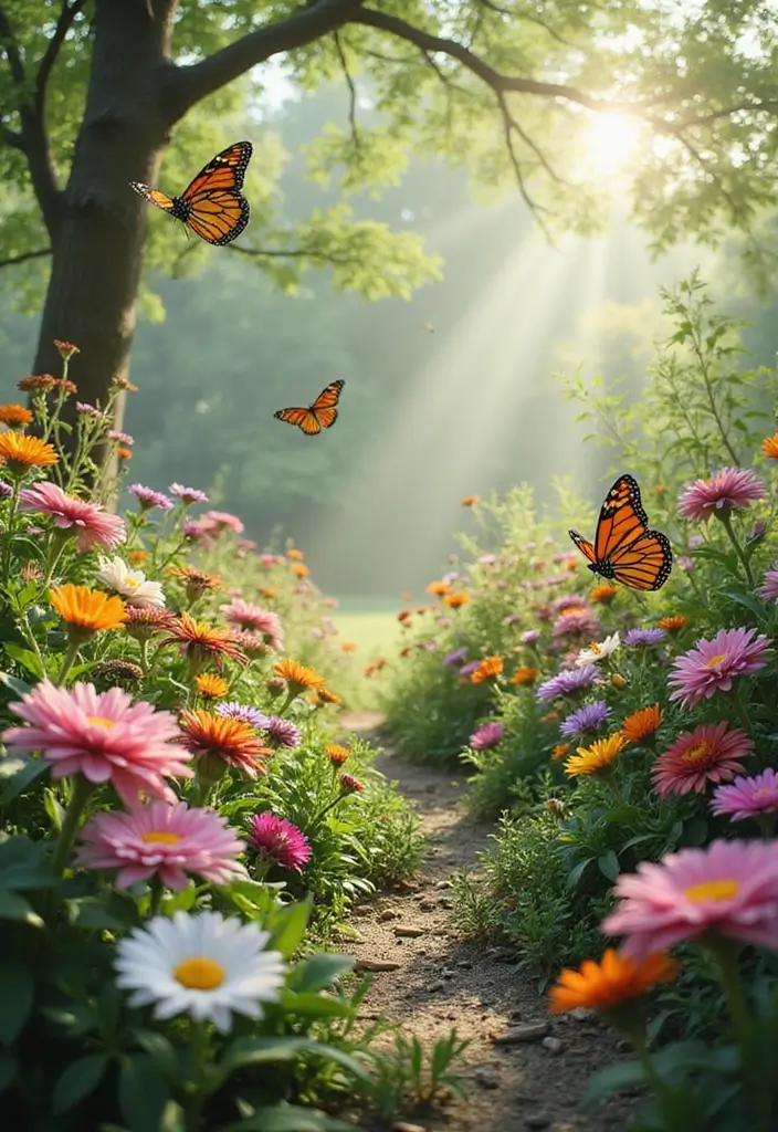 20 DIY Secret Garden Ideas to Transform Your Backyard Into a Magical Oasis - 13. Butterfly Gardens