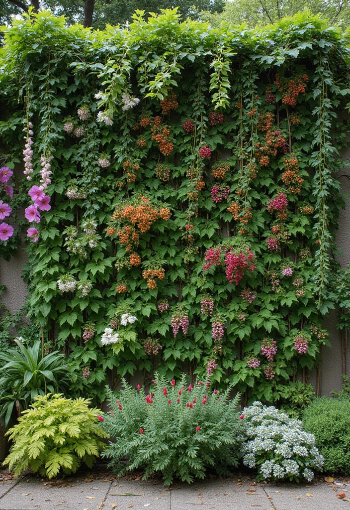 20 DIY Secret Garden Ideas to Transform Your Backyard Into a Magical Oasis - 3. Vertical Gardens