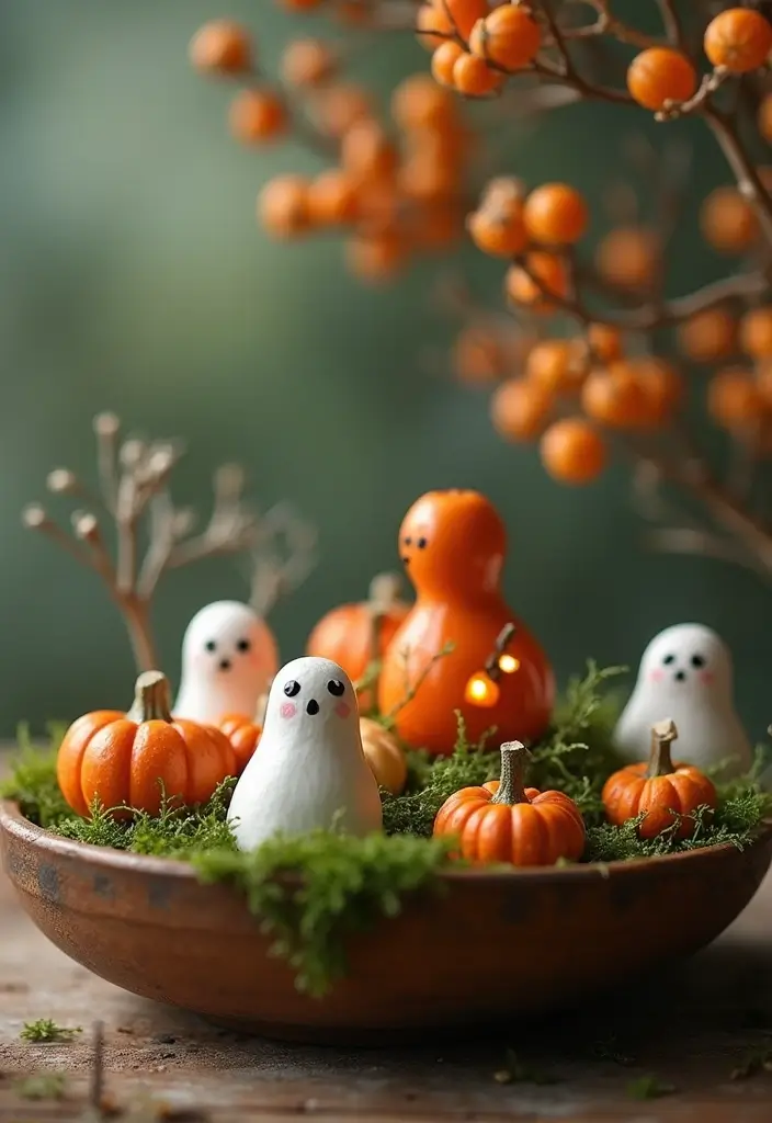 20 Dreamy Indoor Halloween Decorations That Blend Cozy Vibes with Spooky Magic (You Won't Believe #12!) - 12. Enchanted Fairy Gardens