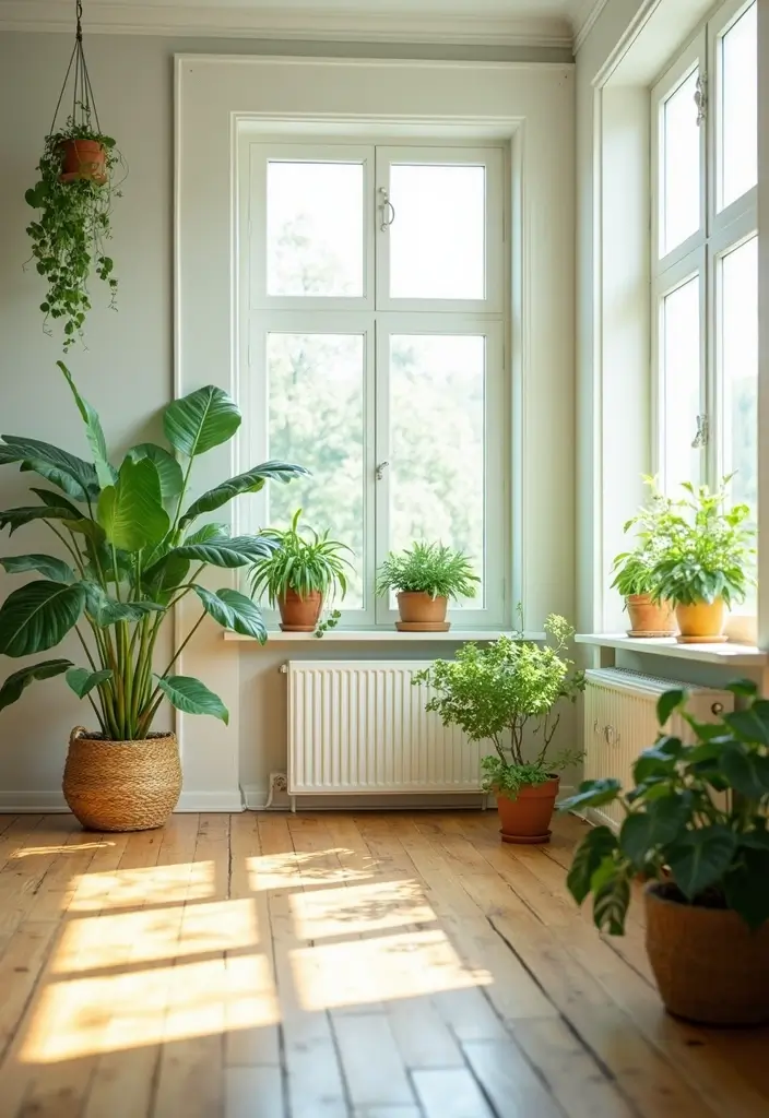 20 Indoor Plants Decor Ideas That Will Transform Your Living Room into a Lush Paradise! - 19. Natural Light Enhancers