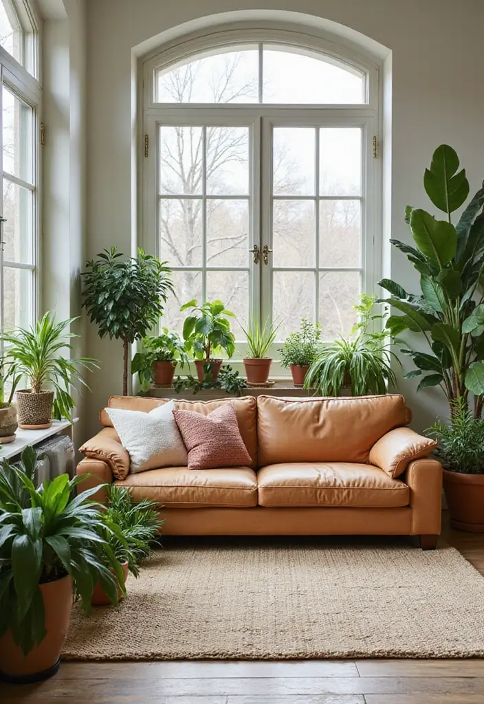 20 Indoor Plants Decor Ideas That Will Transform Your Living Room into a Lush Paradise! - 20. Seasonal Plant Switch-Up