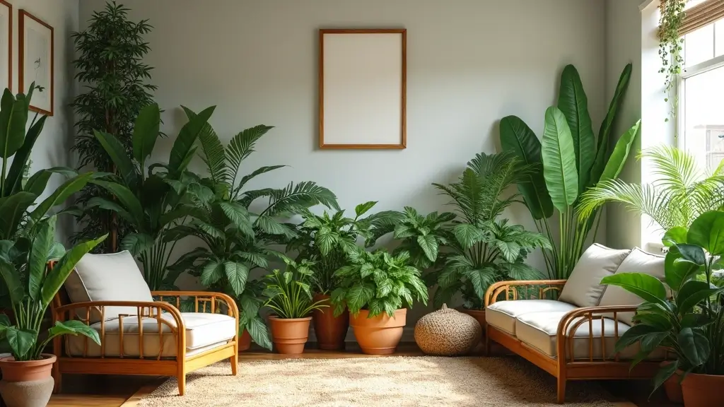 20 Indoor Plants Decor Ideas That Will Transform Your Living Room into a Lush Paradise! - Vibe Nest