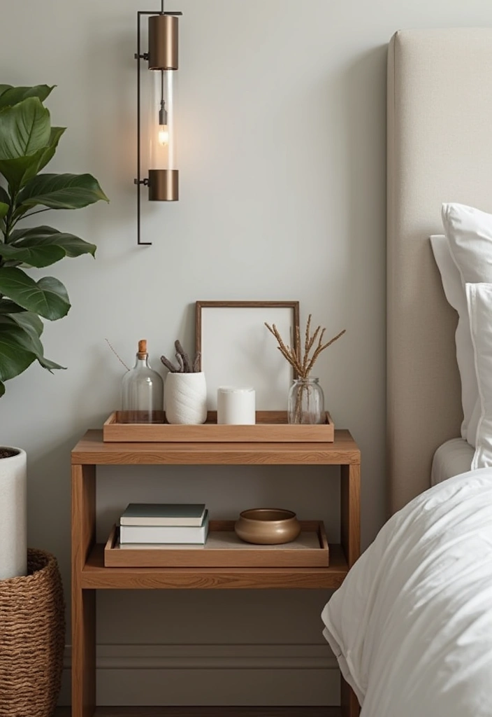 20 Luxurious Adult Bedroom Ideas for Couples That Will Ignite Your Romance! (Number 8 Will Blow Your Mind!) - 19. Stylish Bedside Organizers