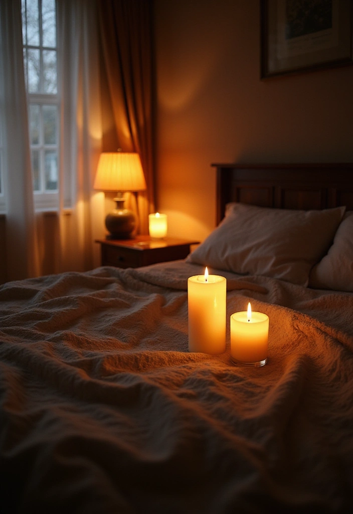 20 Luxurious Adult Bedroom Ideas for Couples That Will Ignite Your Romance! (Number 8 Will Blow Your Mind!) - 2. Romantic Lighting Ambiance