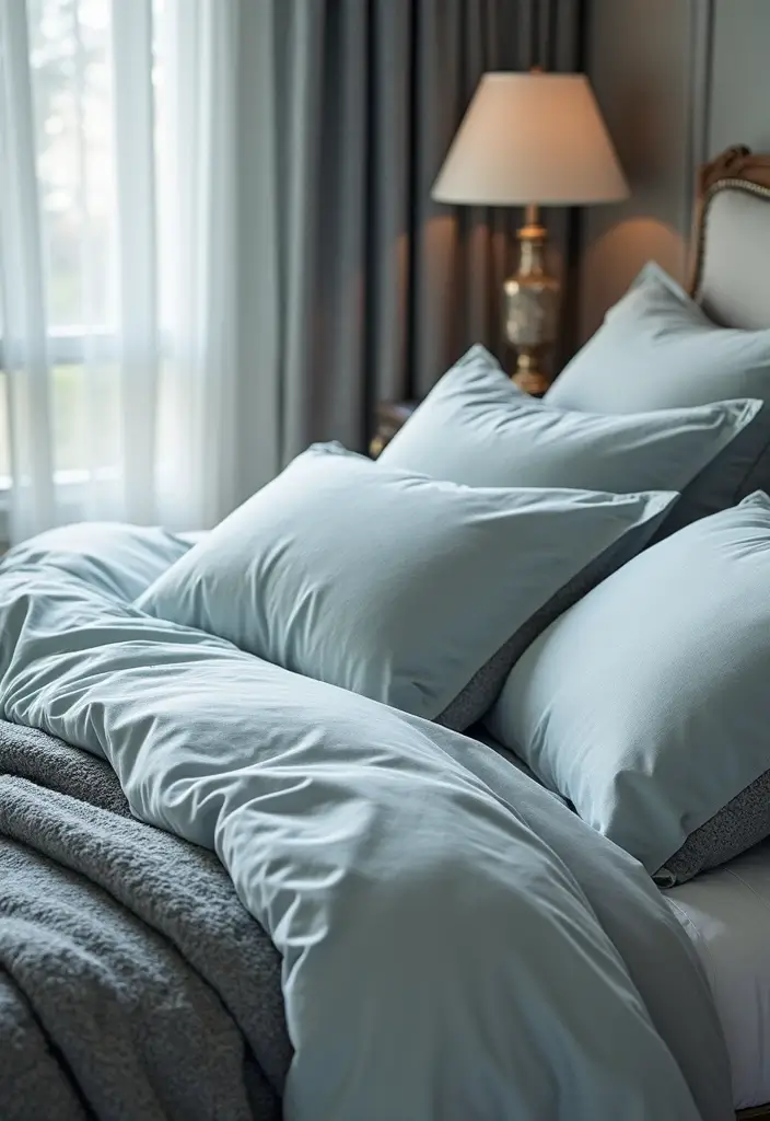 20 Master Bedrooms Decor Ideas That Will Make Your Sleep Space Feel Like a Luxury Suite - 1. Plush Bedding for Ultimate Comfort