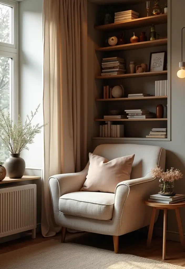 20 Master Bedrooms Decor Ideas That Will Make Your Sleep Space Feel Like a Luxury Suite - 10. Cozy Reading Nook