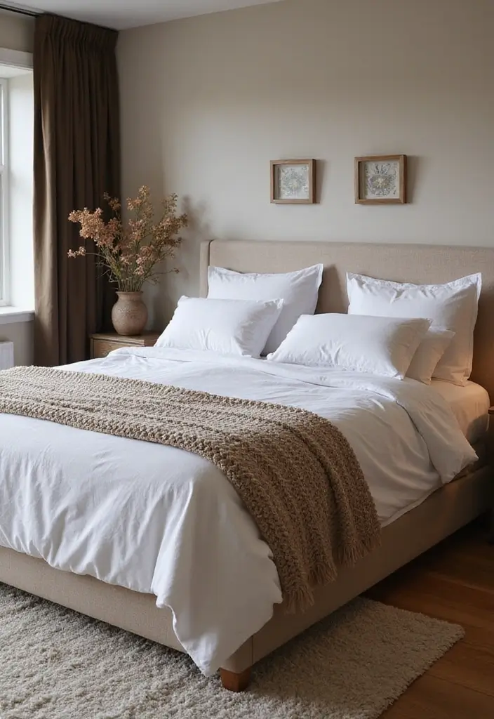 20 Master Bedrooms Decor Ideas That Will Make Your Sleep Space Feel Like a Luxury Suite - 6. Layered Textures