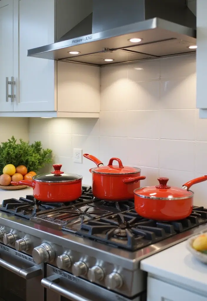 20 Stunning Acrylic Decor Ideas to Transform Your Kitchen Interior! - 16. Acrylic Cookware for Modern Cooking