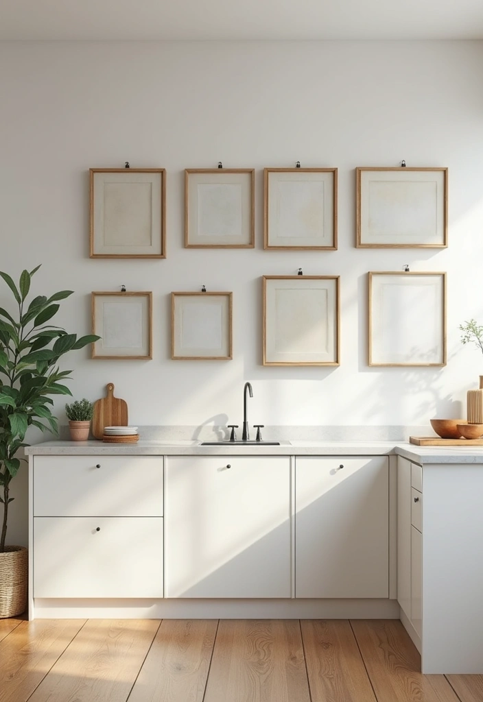 20 Stunning Acrylic Decor Ideas to Transform Your Kitchen Interior! - 6. Acrylic Wall Art for a Modern Statement