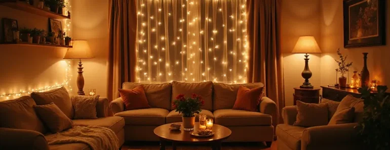 20 Stunning Fairy Light Ideas to Transform Your Living Room into a Romantic Wonderland! 20 Stunning Fairy Light Ideas to Transform Your Living Room into a Romantic Wonderland!